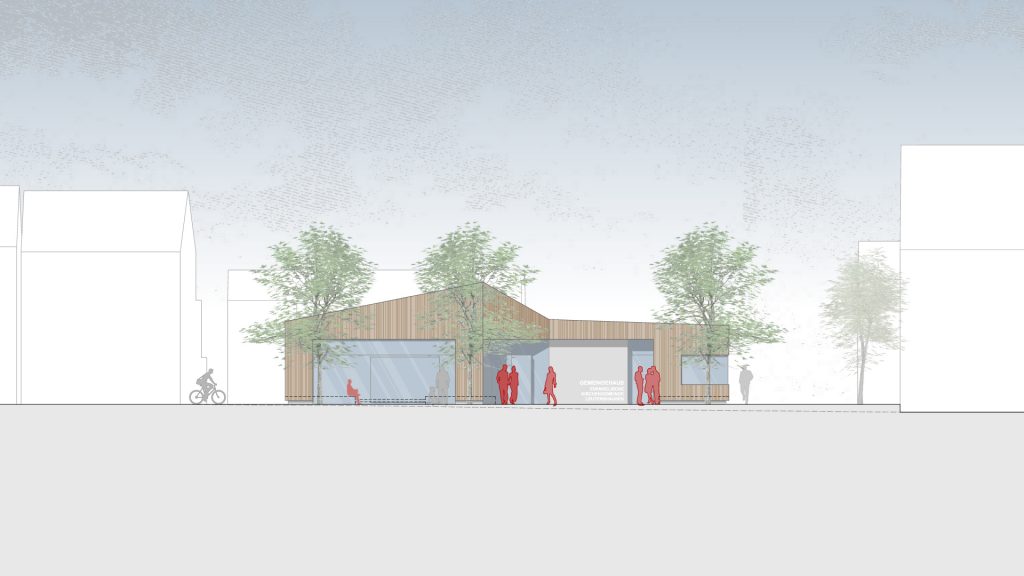 Gemeindezentrum Leutershausen Ansicht Ost